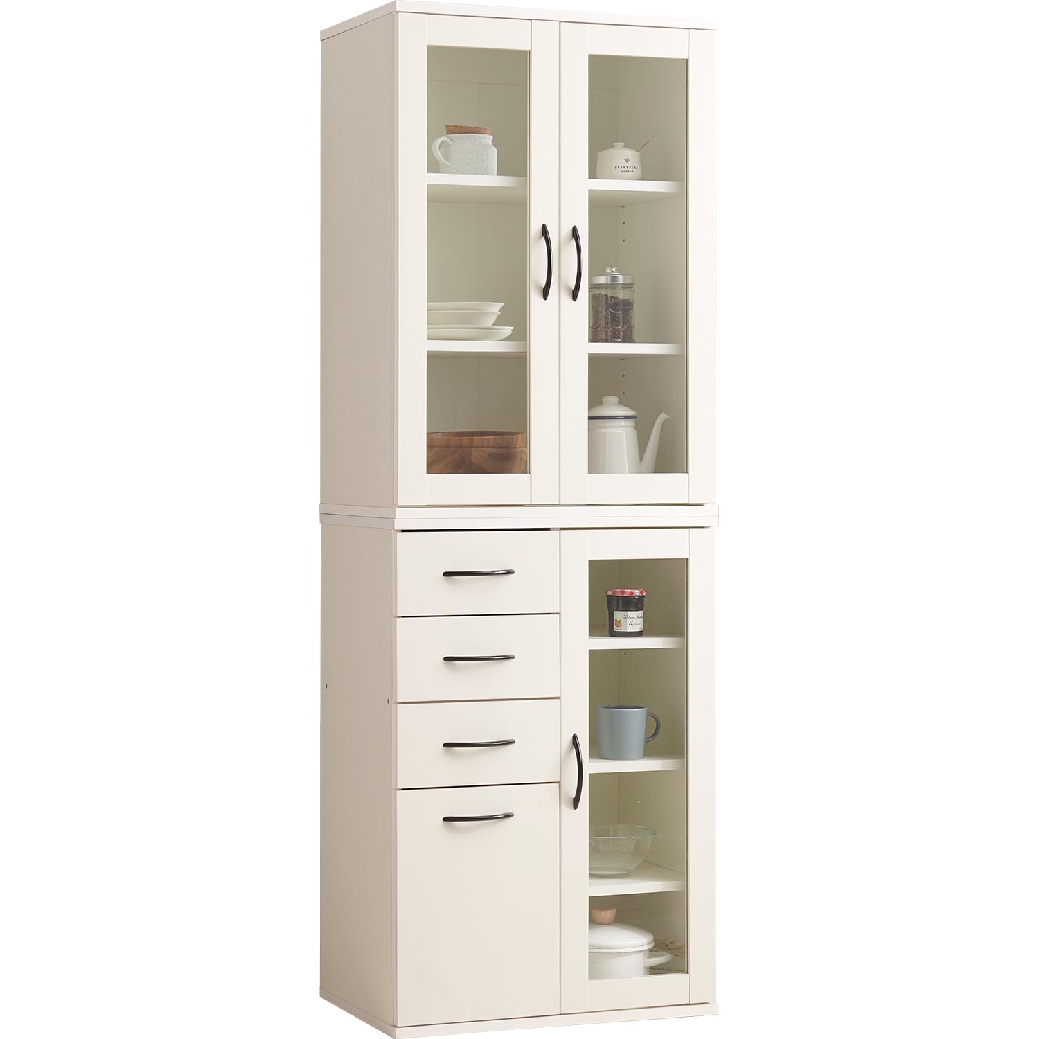 1204-11 2面食器棚 60×40×178(cm) 福岡 糸島 唐津